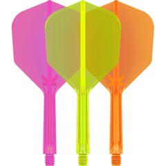 Target K-Flex Neon Small Standard No.6 Flight Shaft System-1