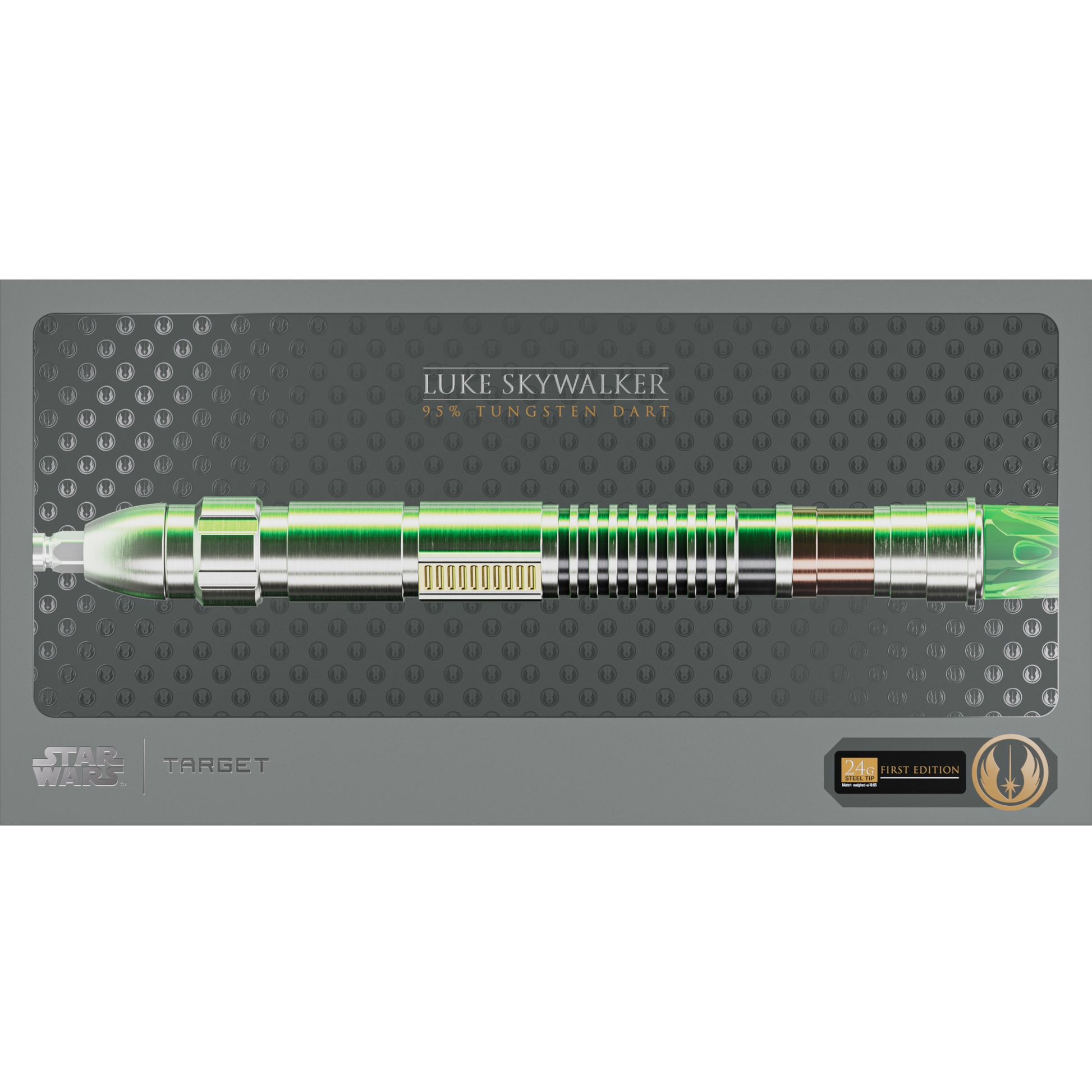 TARGET LUKE SKYWALKER LIMITED EDITION STAR WARS SWISS POINT STEELDART 95%-2