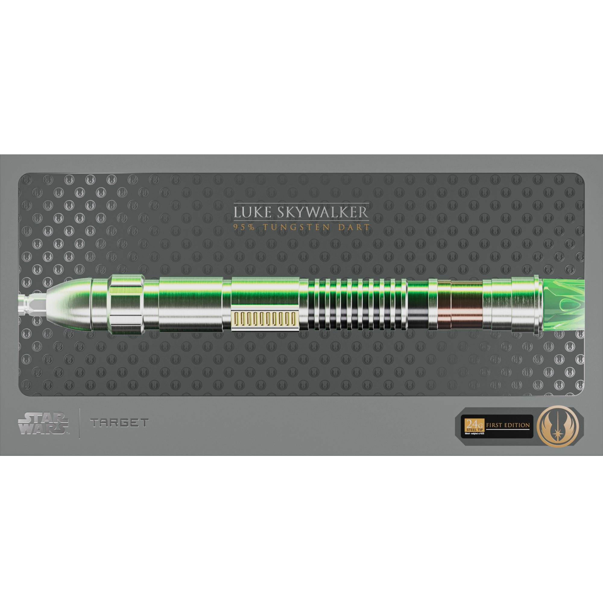 TARGET LUKE SKYWALKER LIMITED EDITION STAR WARS SWISS POINT STEELDART 95%-2