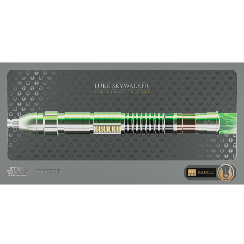 TARGET LUKE SKYWALKER LIMITED EDITION STAR WARS SWISS POINT STEELDART 95%-2