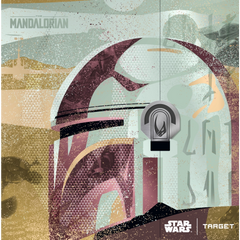 Target Star Wars Mandalorian Swiss Point Steeldart 95%-3