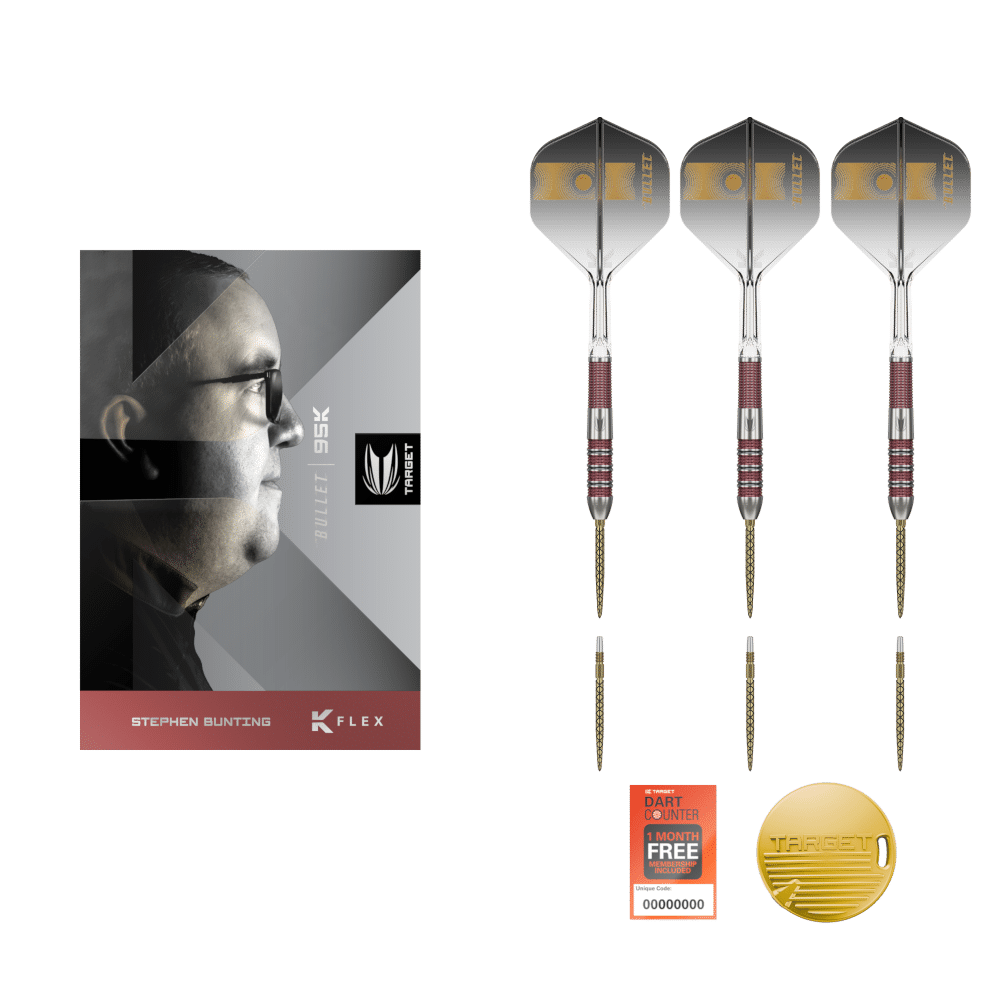 TARGET STEPHEN BUNTING 95K SWISS POINT STEELDART 95%-3