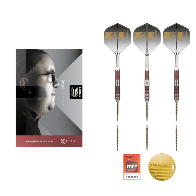 TARGET STEPHEN BUNTING 95K SWISS POINT STEELDART 95%-3