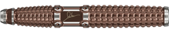 Target Japan Paul Lim G10 Steeldart 90% – Nahaufnahme des kupferfarbenen Barrels mit Paul-Lim-Signatur