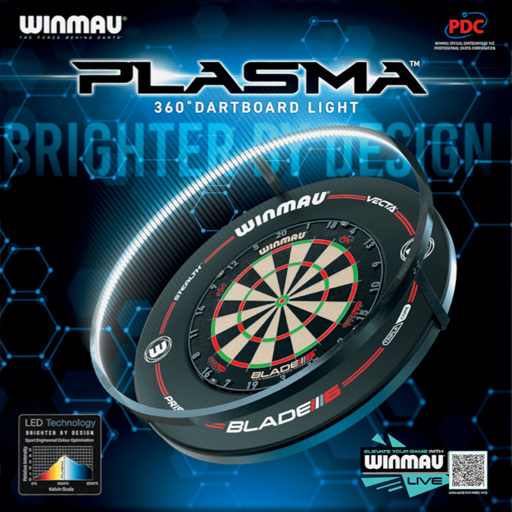 WINMAU PLASMA DARTBOARDLIGHT-2