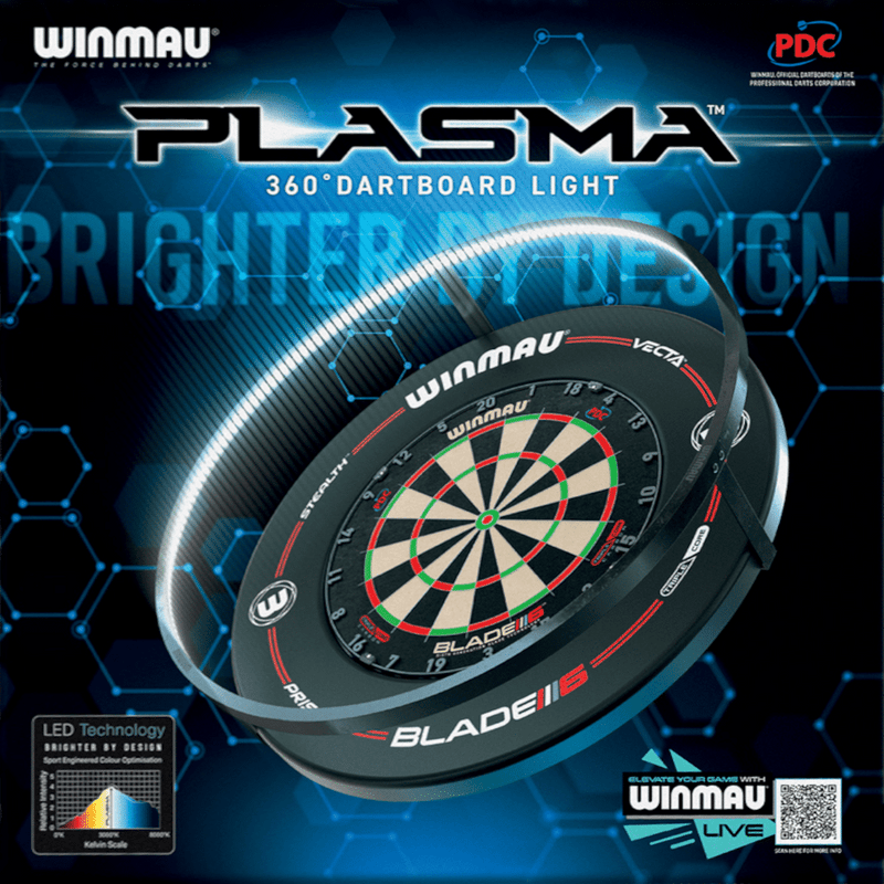 WINMAU PLASMA DARTBOARDLIGHT-2