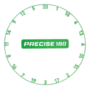 PRECISE180 Zahlenring OnePiece Emerald Green-1