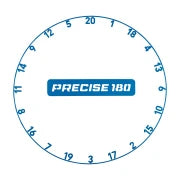 PRECISE180 Zahlenring OnePiece Arctic Blue-1