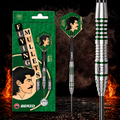 BEAZD Flying Mullet Steeldart 90% – BEAZD Verpackung und Dartdetails