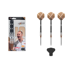 Hochwertige BULL'S NL Max Hopp 95 Profi Steeldarts für Liga und Turnier