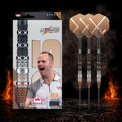 BULL'S NL Max Hopp 95 Convertible Point Steeldart 95 Prozent Tungsten in Profiqualität