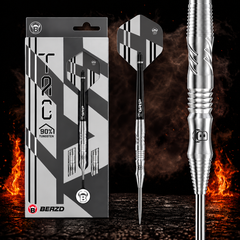 BEAZD Tac T1 Steeldart 90% – BEAZD Verpackung und Dartdetails
