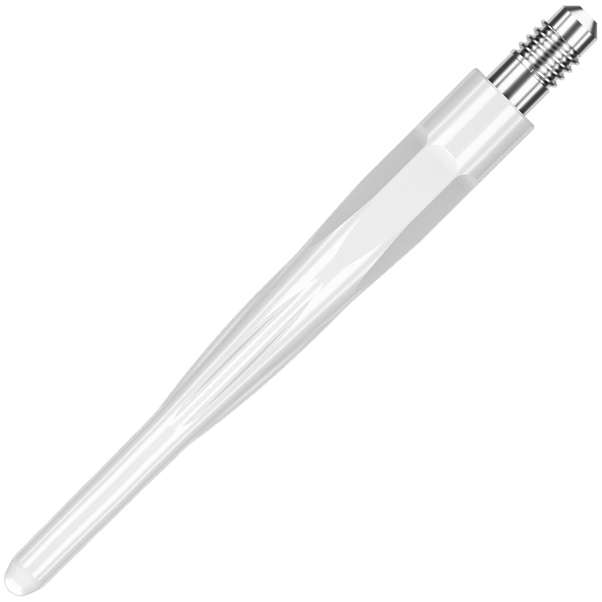 Caliburn EZ-EVO Softtip – weiße Kunststoffspitze und M2,5-Gewinde im Detail