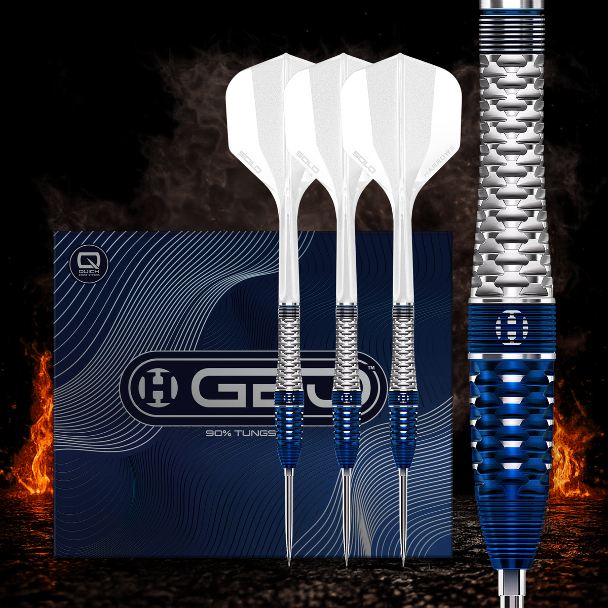 Harrows Geo Bomb Quick Point 90% Steeldarts in der Produktübersicht
