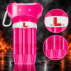 L-Style Krystal One Dart Case – Produktansicht und vergrößerte Originaldetails