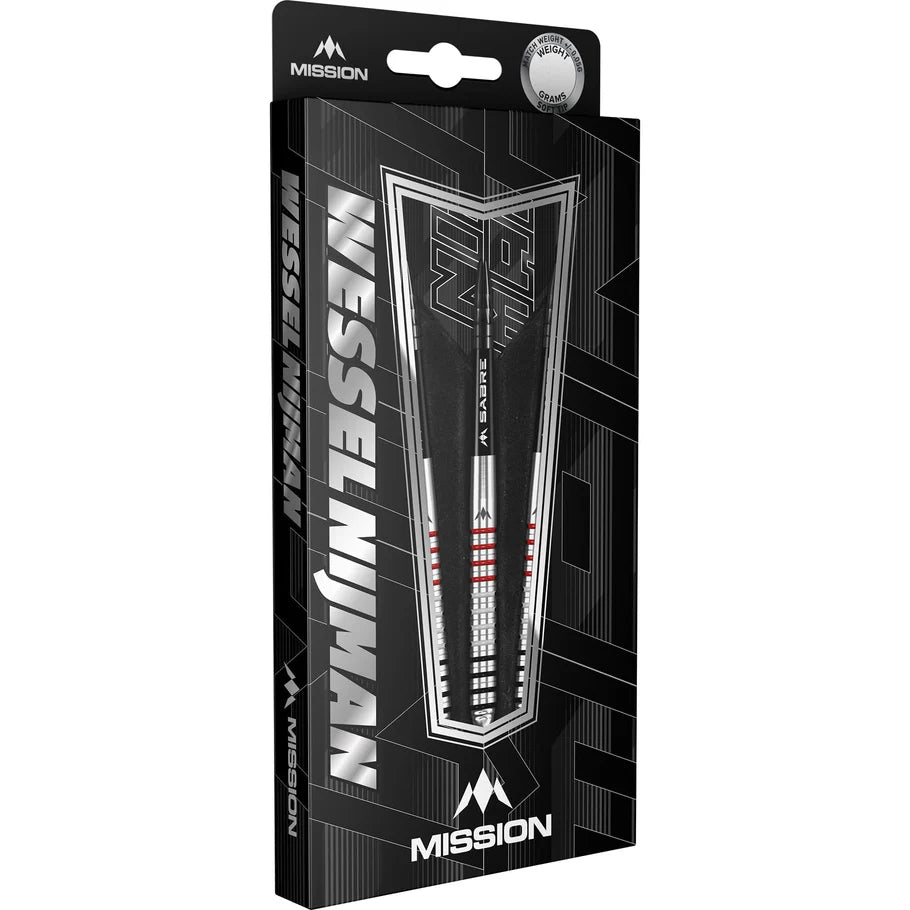 MISSION WESSEL NIJMAN DARTS STEEL TIP - 95%-4