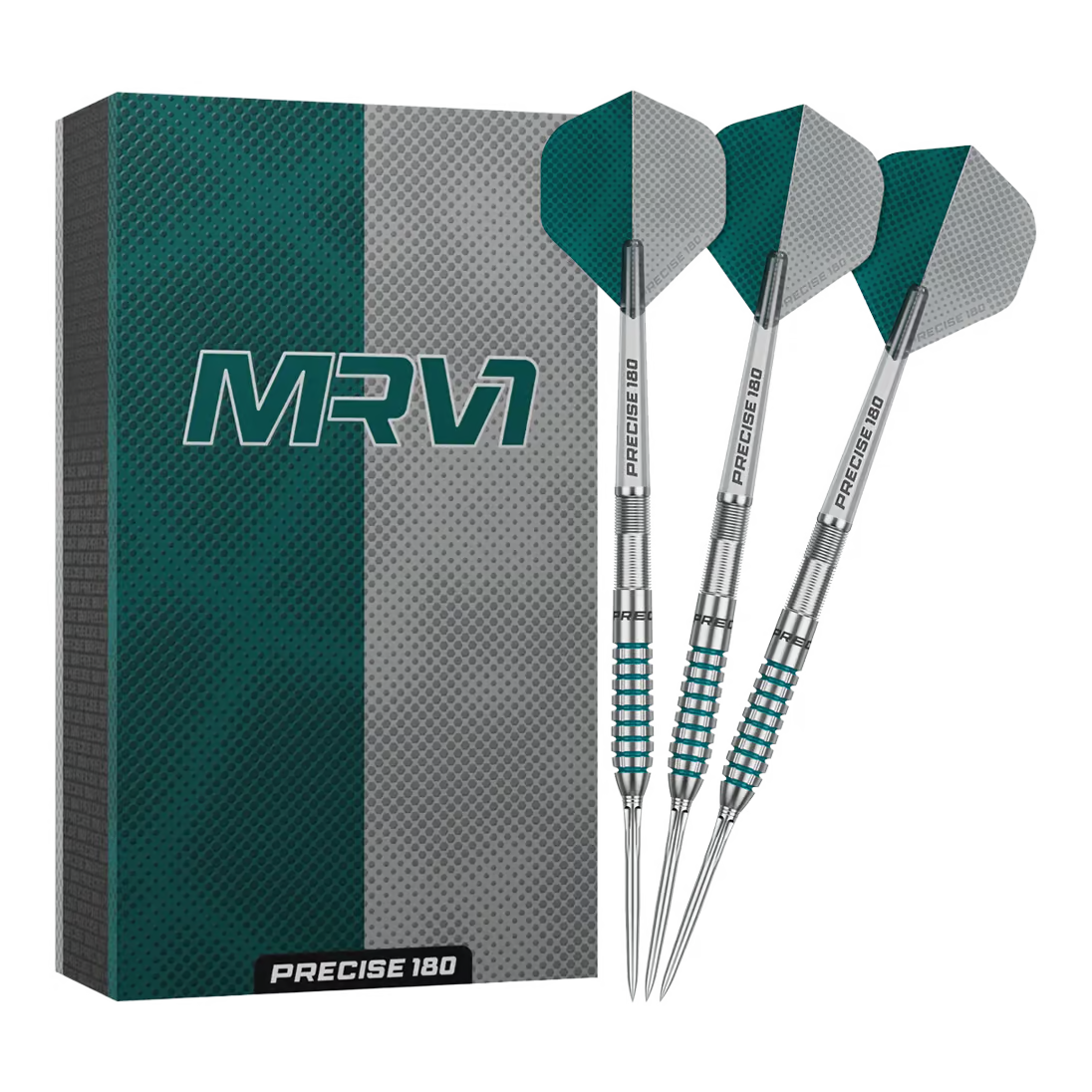 Precise180 MRV1 Steeldart Set mit hochwertiger Verarbeitung
