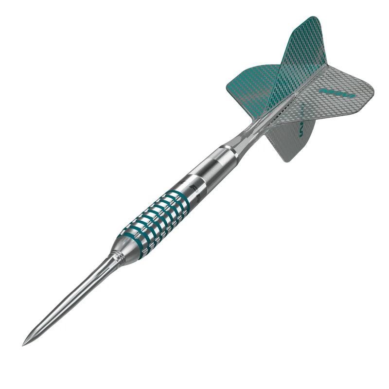Frontansicht des Precise180 MRV1 Steeldarts 90 Prozent Tungsten