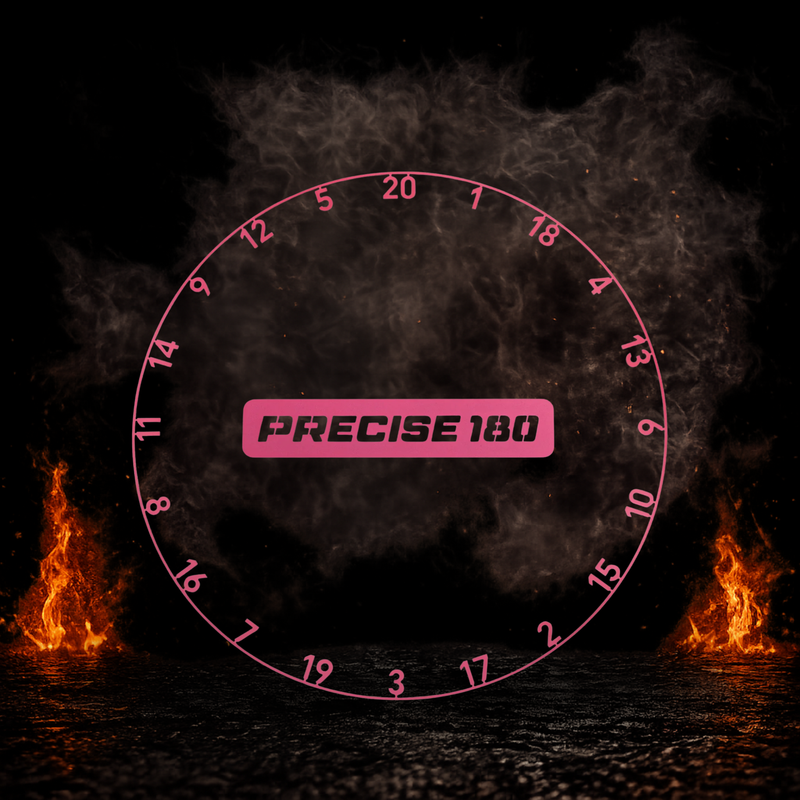 Precise180 OnePiece Zahlenring mit langlebiger Verarbeitung in Cyber Pink