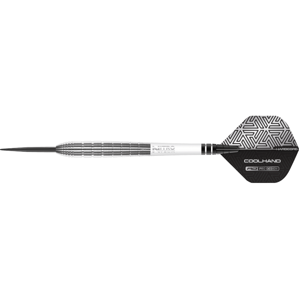 Frontansicht der Red Dragon Luke Humphries Coolhand Luke TX1 Steeldarts