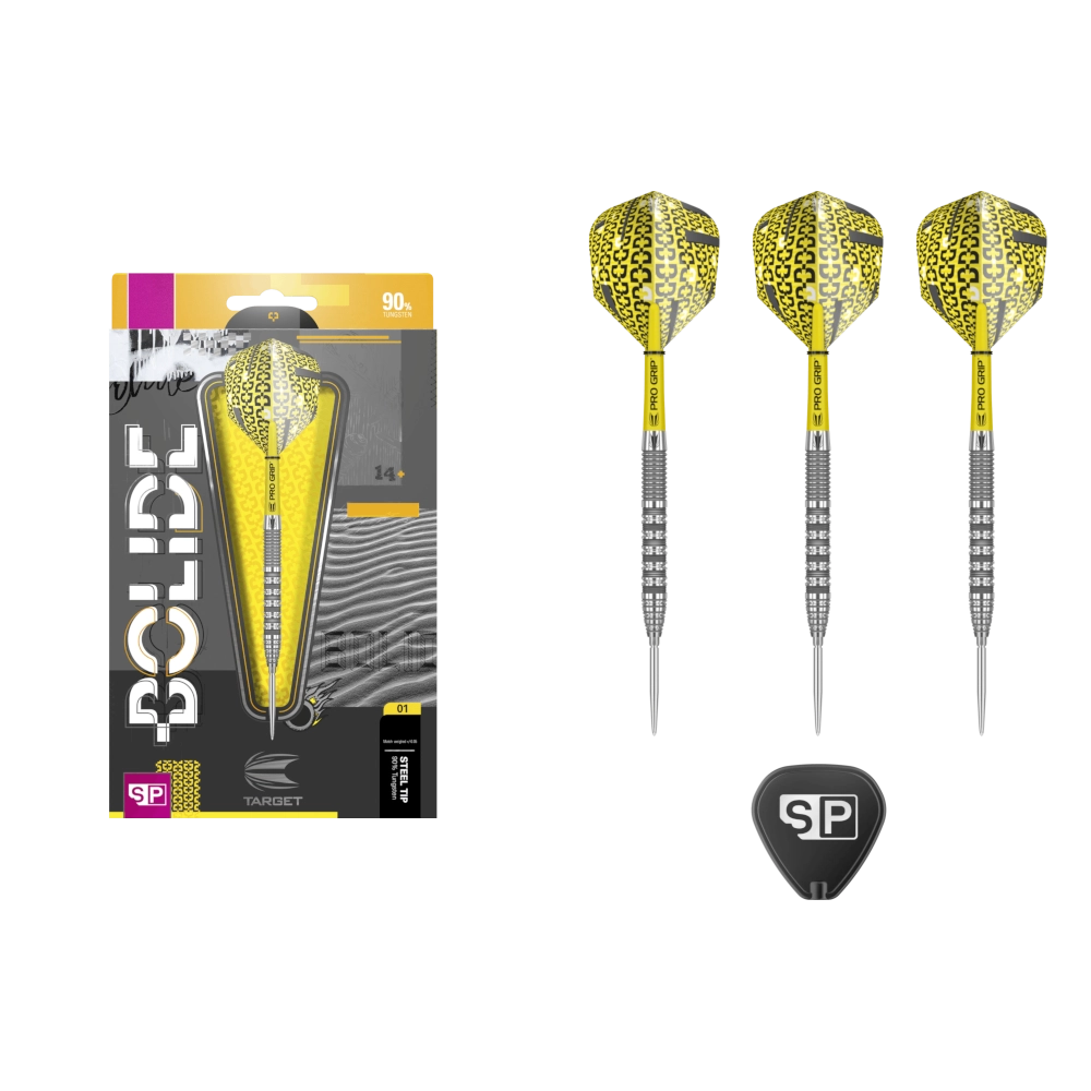 Target Bolide 01 Swiss Point Dartset mit hochwertiger Verarbeitung