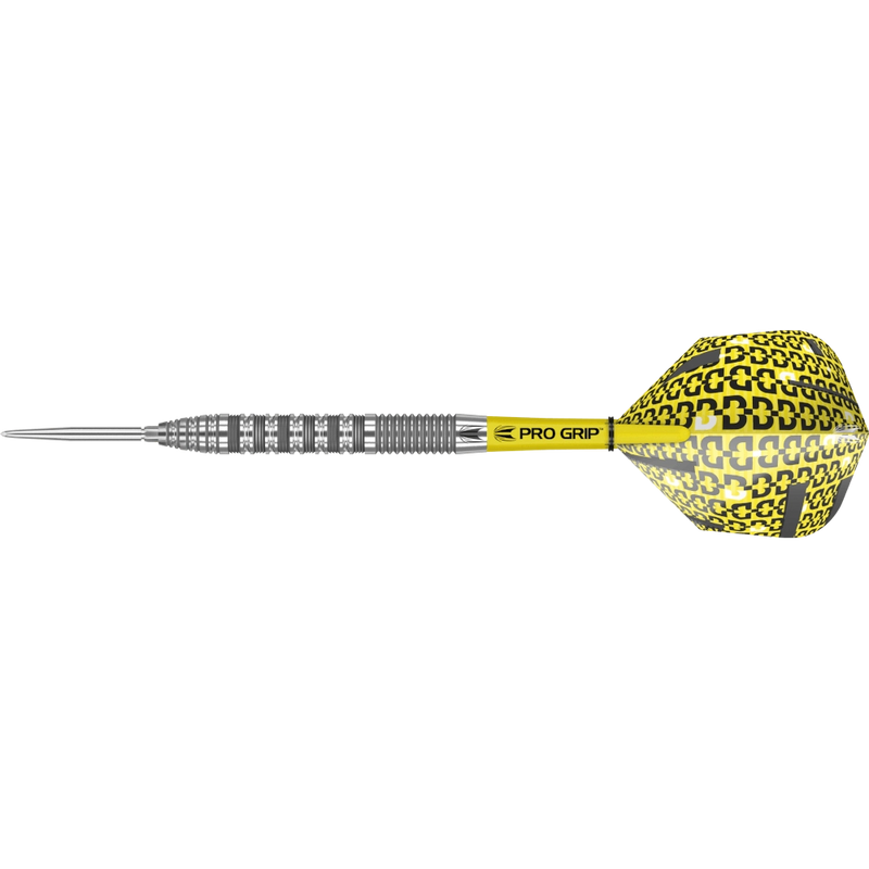 Frontansicht der Target Bolide 01 Swiss Point Steeldarts