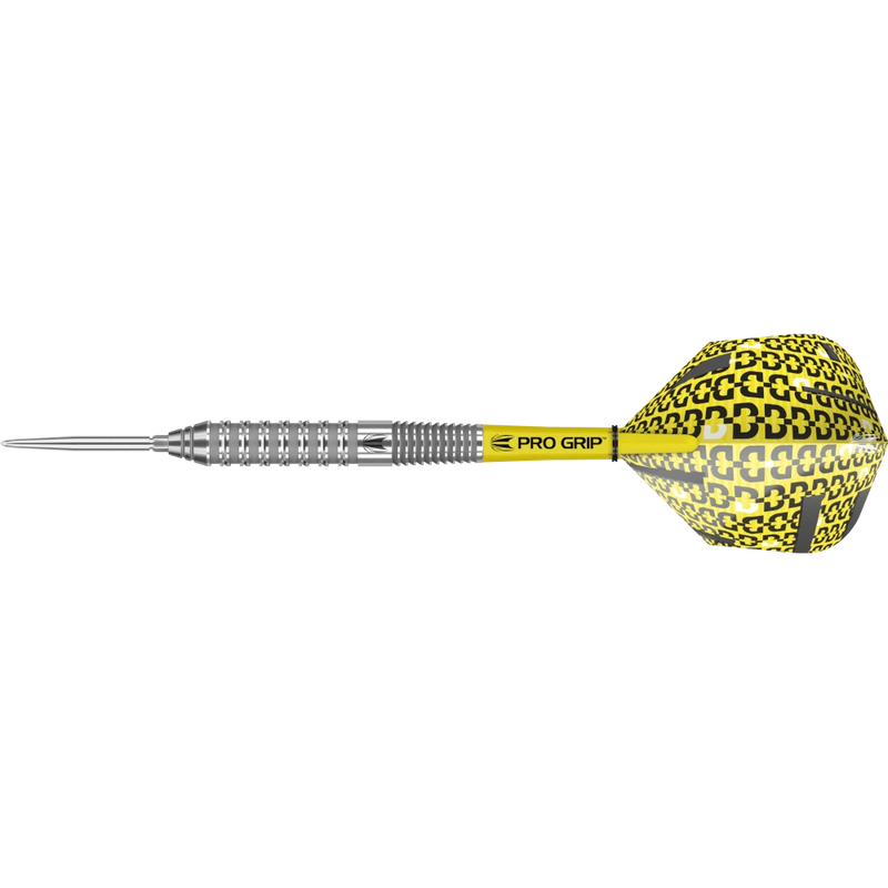 Frontansicht der Target Bolide 02 Swiss Point Steeldarts