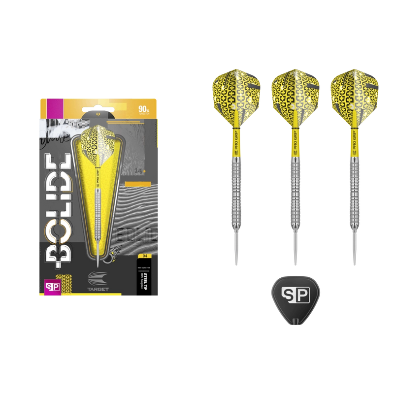 Target Bolide 04 Swiss Point Dartset mit hochwertiger Verarbeitung