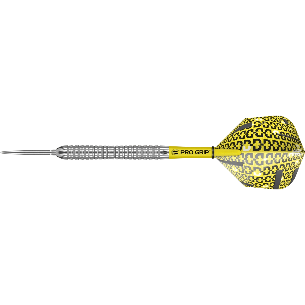 Frontansicht der Target Bolide 04 Swiss Point Steeldarts
