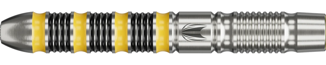 Detailaufnahme des Target Buzz SP01 Steeldart Barrels mit präzisem Grip