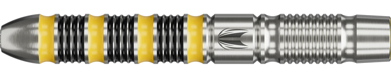 Detailaufnahme des Target Buzz SP01 Steeldart Barrels mit präzisem Grip
