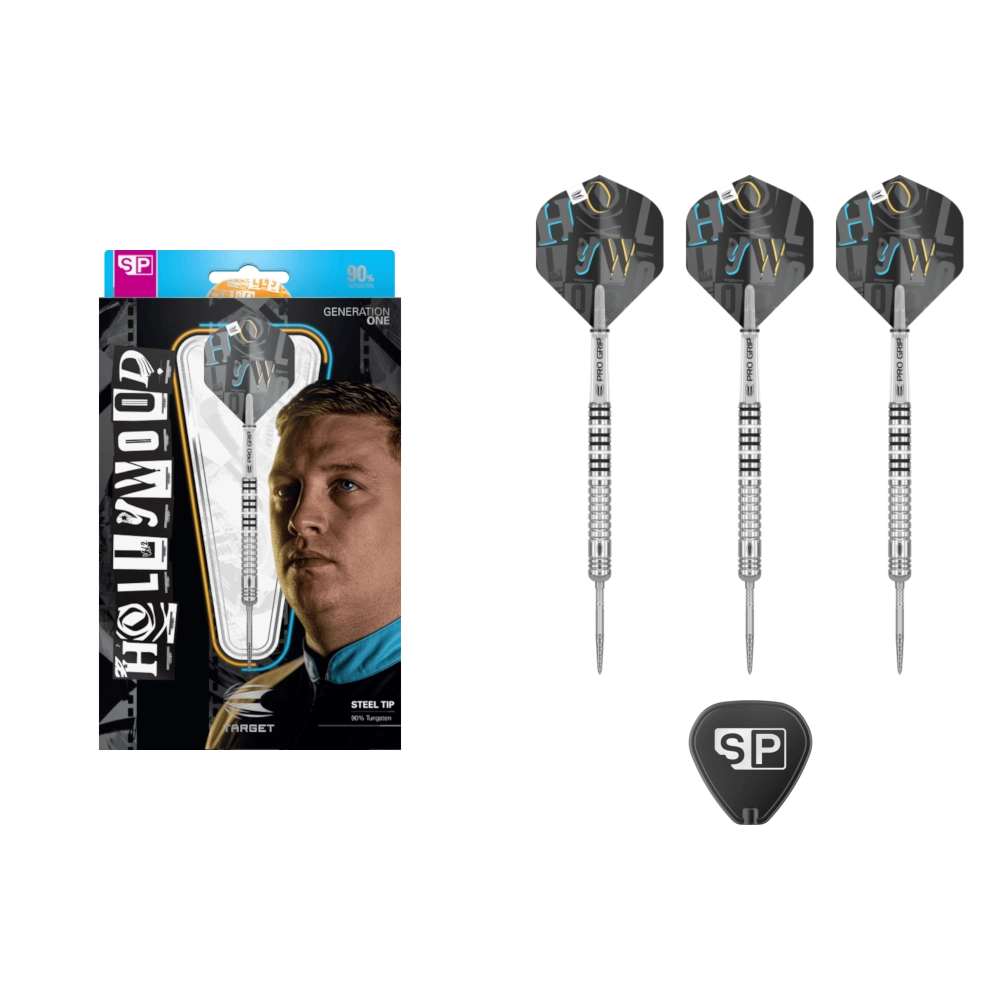 Target Chris Dobey G1 Swiss Point Dartset mit hochwertiger Verarbeitung