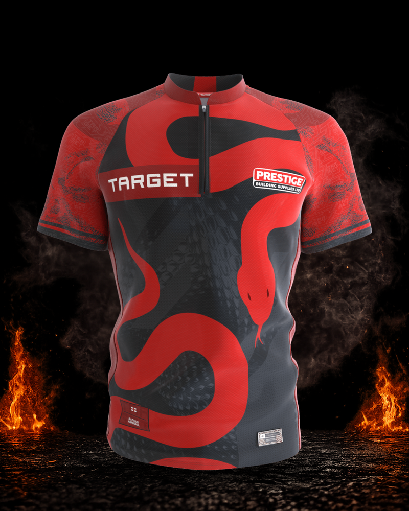 Target Coolplay Nathan Aspinall 2025 Dart Shirt im offiziellen Spielerdesign von The Asp