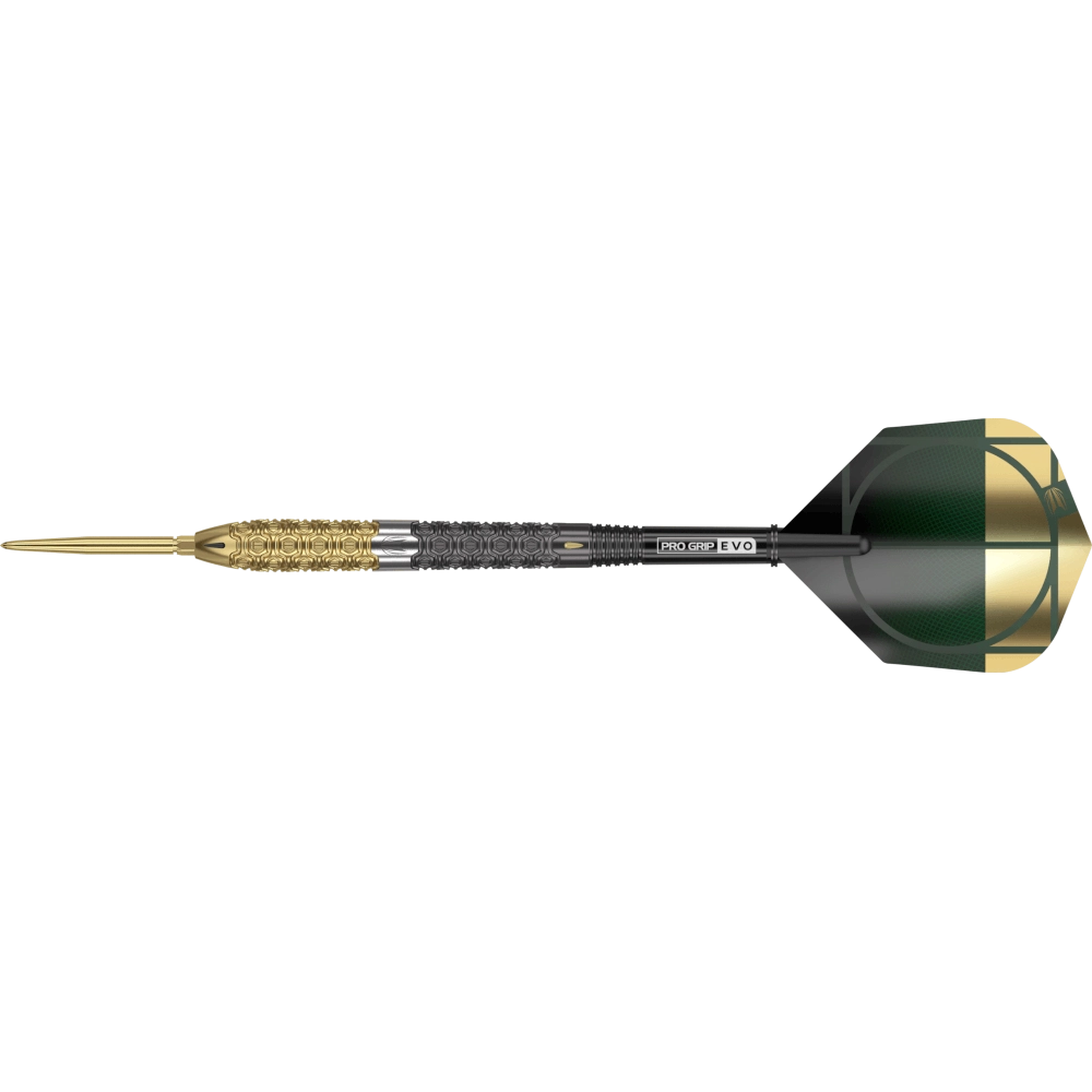 Frontansicht der Target Cult Envy 02 Swiss Point Steeldarts