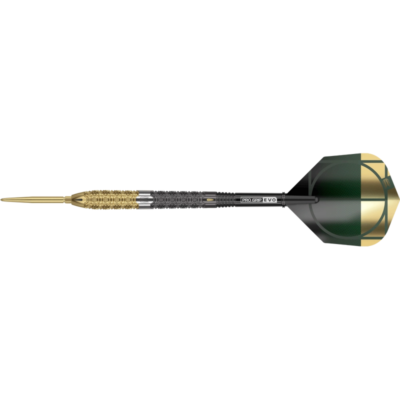 Frontansicht der Target Cult Envy 02 Swiss Point Steeldarts
