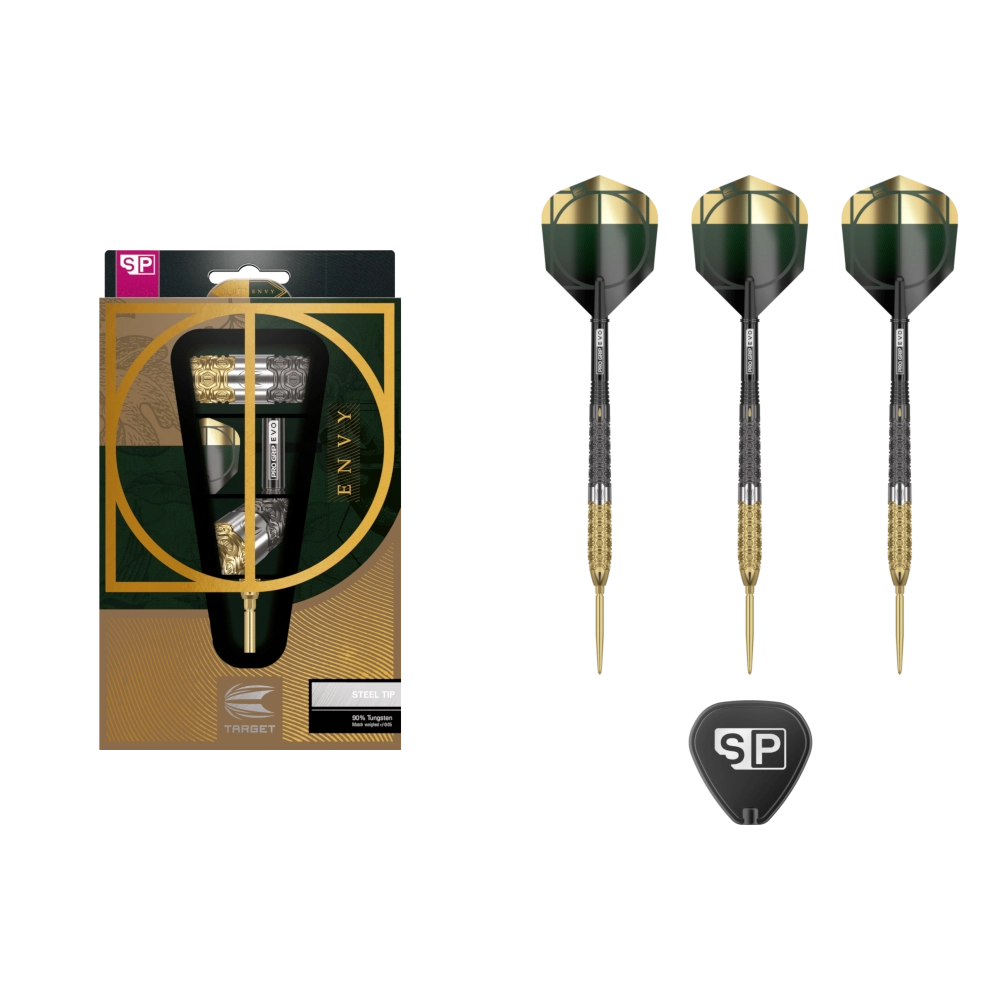 Hochwertige Target Cult Envy 02 Profi Steeldarts für Liga und Turnier