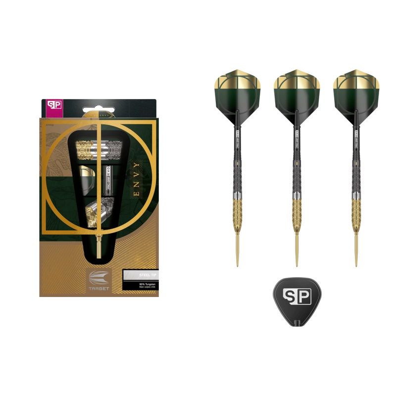 Hochwertige Target Cult Envy 02 Profi Steeldarts für Liga und Turnier