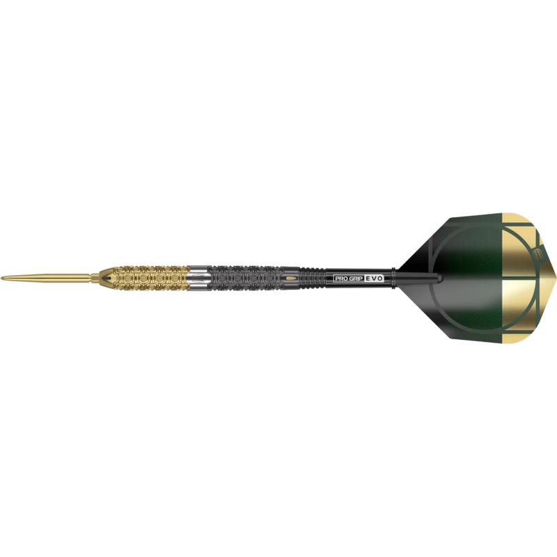 Detailaufnahme des präzisen Barrel Grips der Target Cult Envy 03 Darts