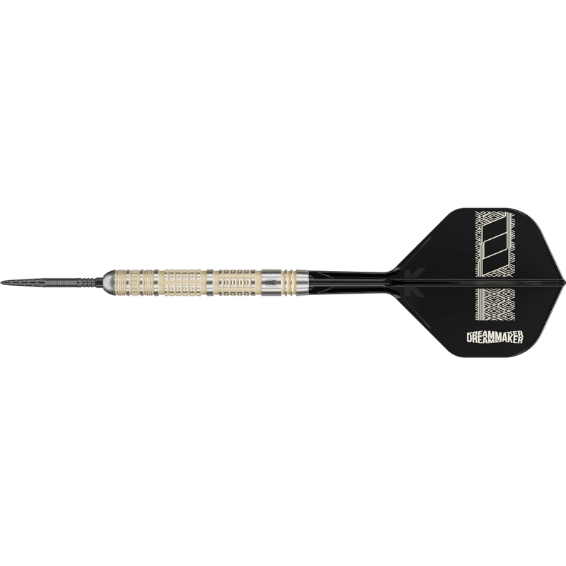 Frontansicht der Target Dimitri van den Bergh 95K Swiss Point Steeldarts