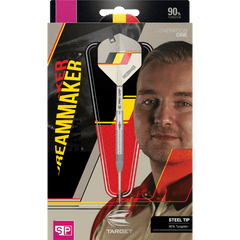 Hochwertige Target Dimitri Van den Bergh G1 Profi Steeldarts für Liga und Turnier