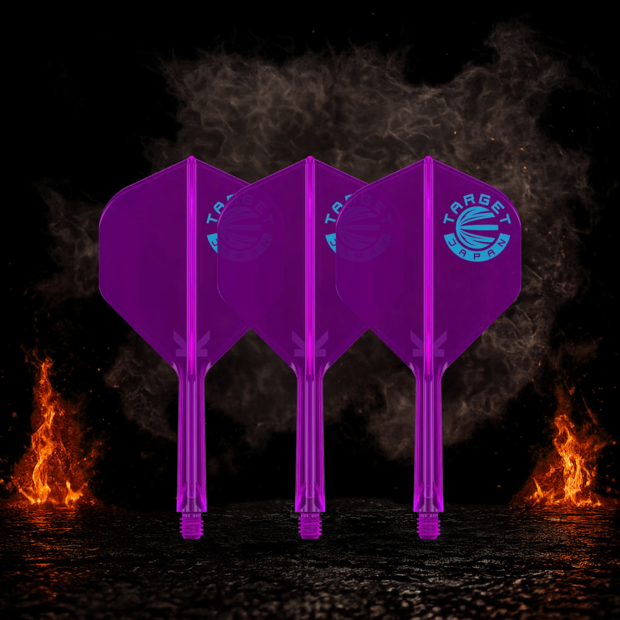 Target Japan K-Flex Purple Limited Standard No.2 Flight Shaft System in limitierter Edition