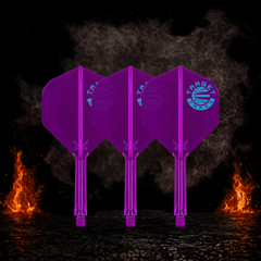 Target Japan K-Flex Purple Limited Standard No.2 Flight Shaft System in limitierter Edition