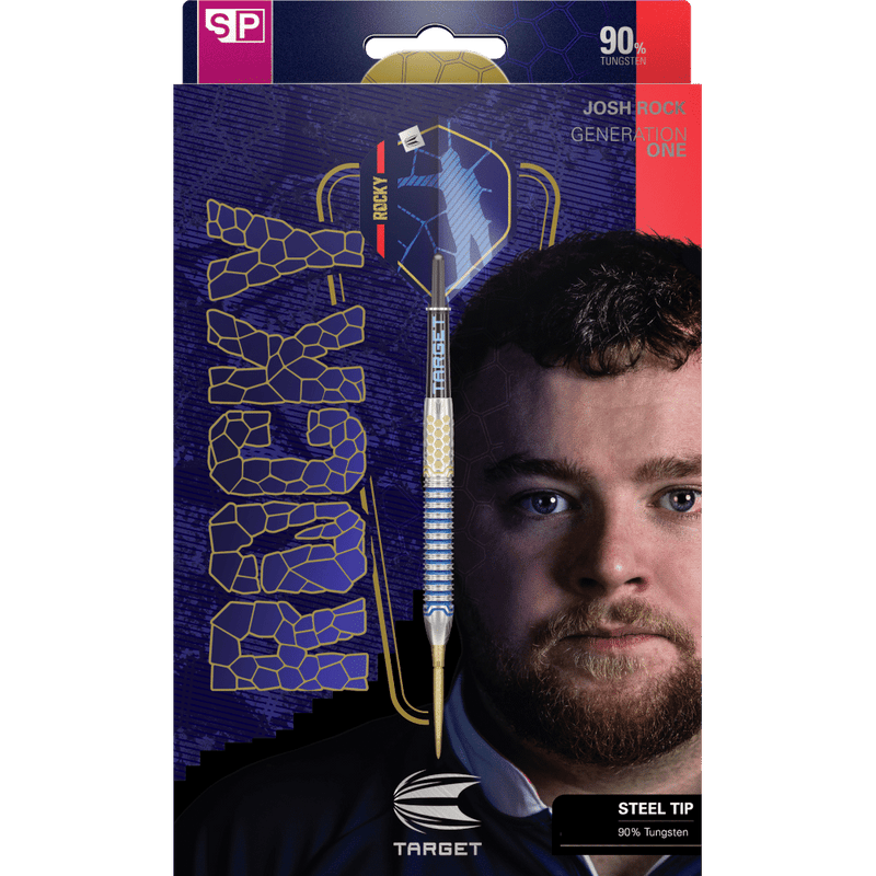 Target Josh Rock G1 Swiss Point Dartset mit hochwertiger Verarbeitung