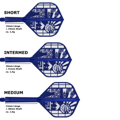 Kombination aus Flight und Shaft im Target Japan K-Flex Japan Standard No.2 System