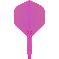 Frontansicht des Target K-Flex Neon Standard No.2 Flight Shaft Systems