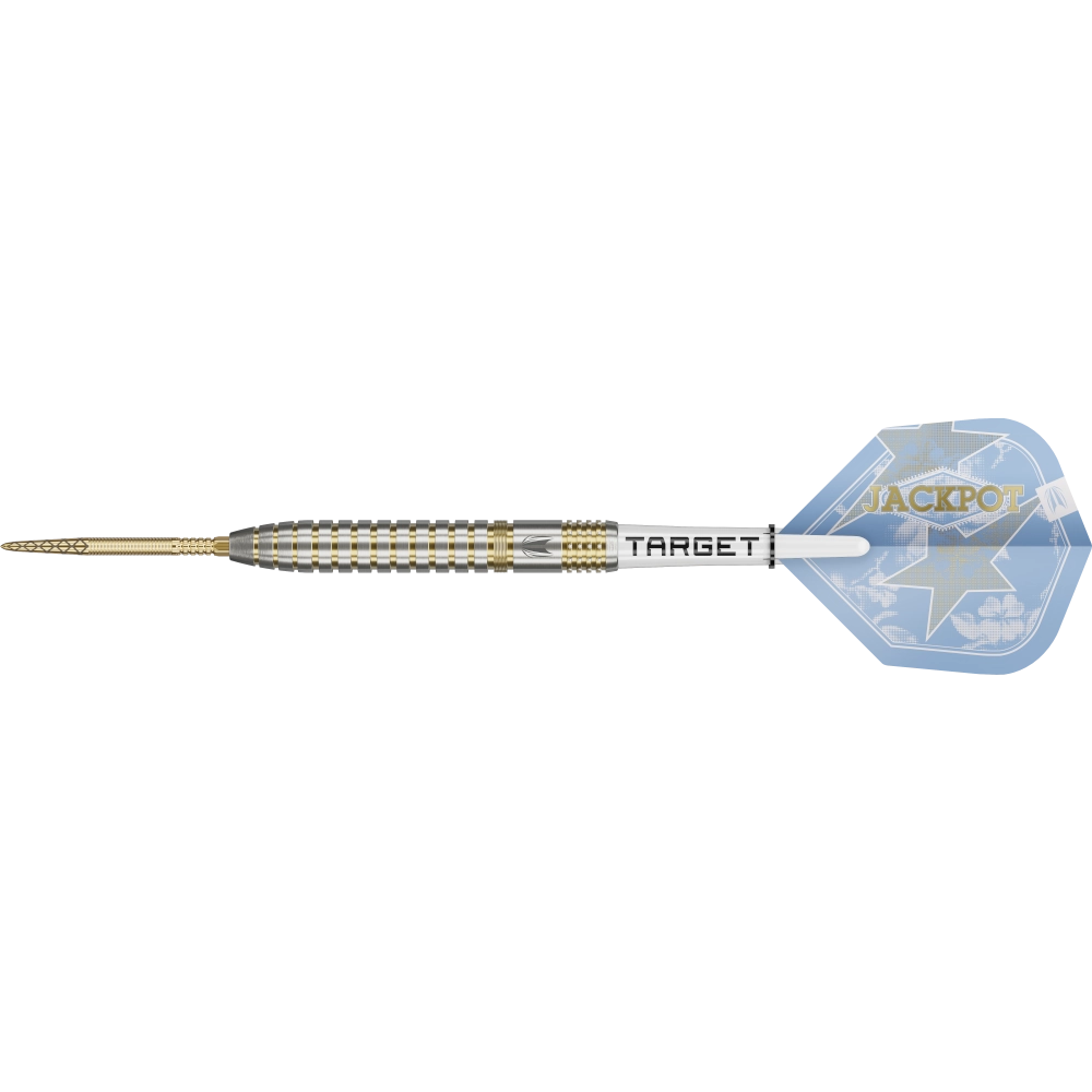 Target Adrian Lewis Showdown Swiss Point Steeldart 95% – Vollständiger Dart mit Flight und Spitze