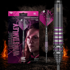 Target Lorraine Winstanley G2 Swiss Point Steeldart 90 Prozent Tungsten in Profiqualität