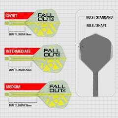 K-Flex Fallout – Längenvergleich Short 19 mm, Intermediate 26 mm, Medium 33 mm