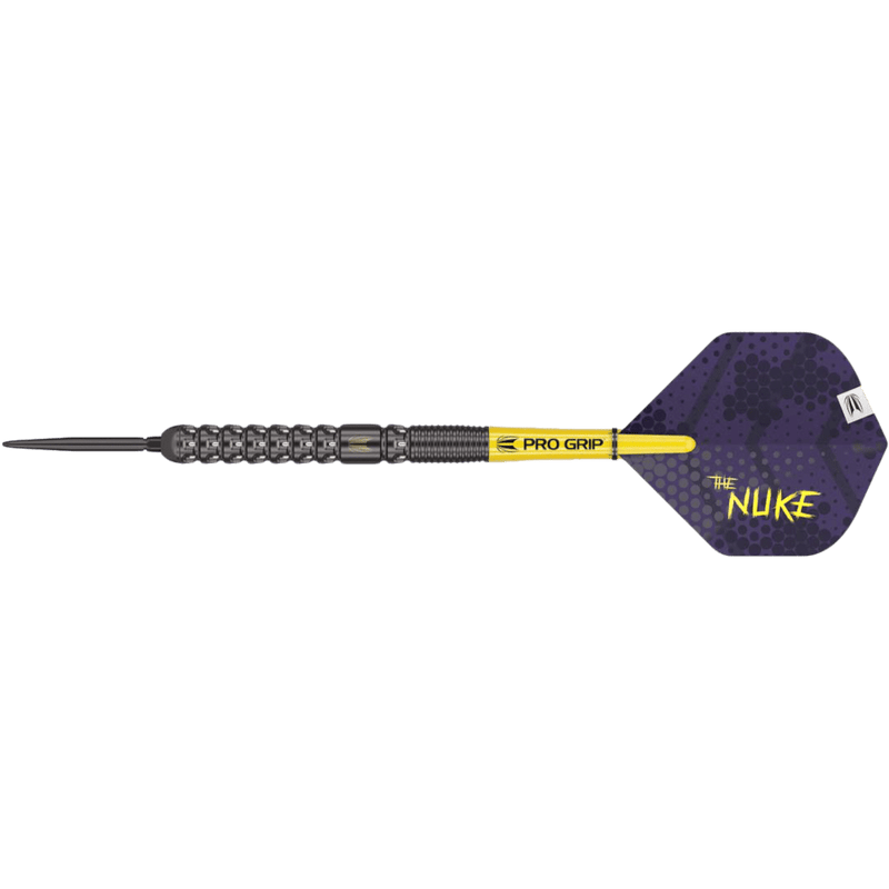 Frontansicht der Target Luke Littler G1 Swiss Point Steeldarts