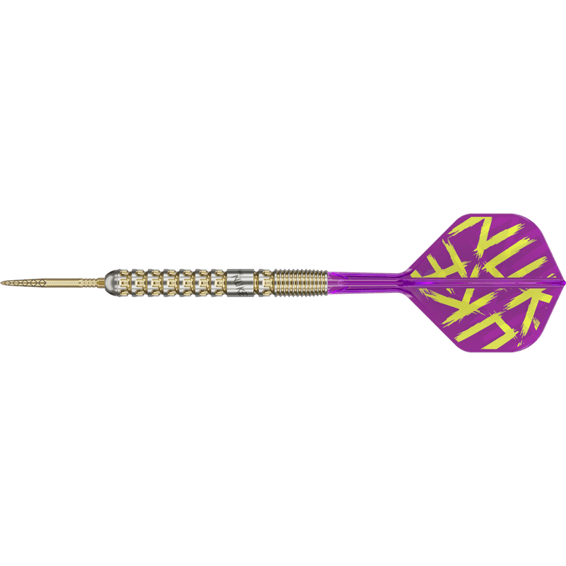 Detailaufnahme des präzisen Barrel Grips der Luke Littler G1 Prodigy Darts